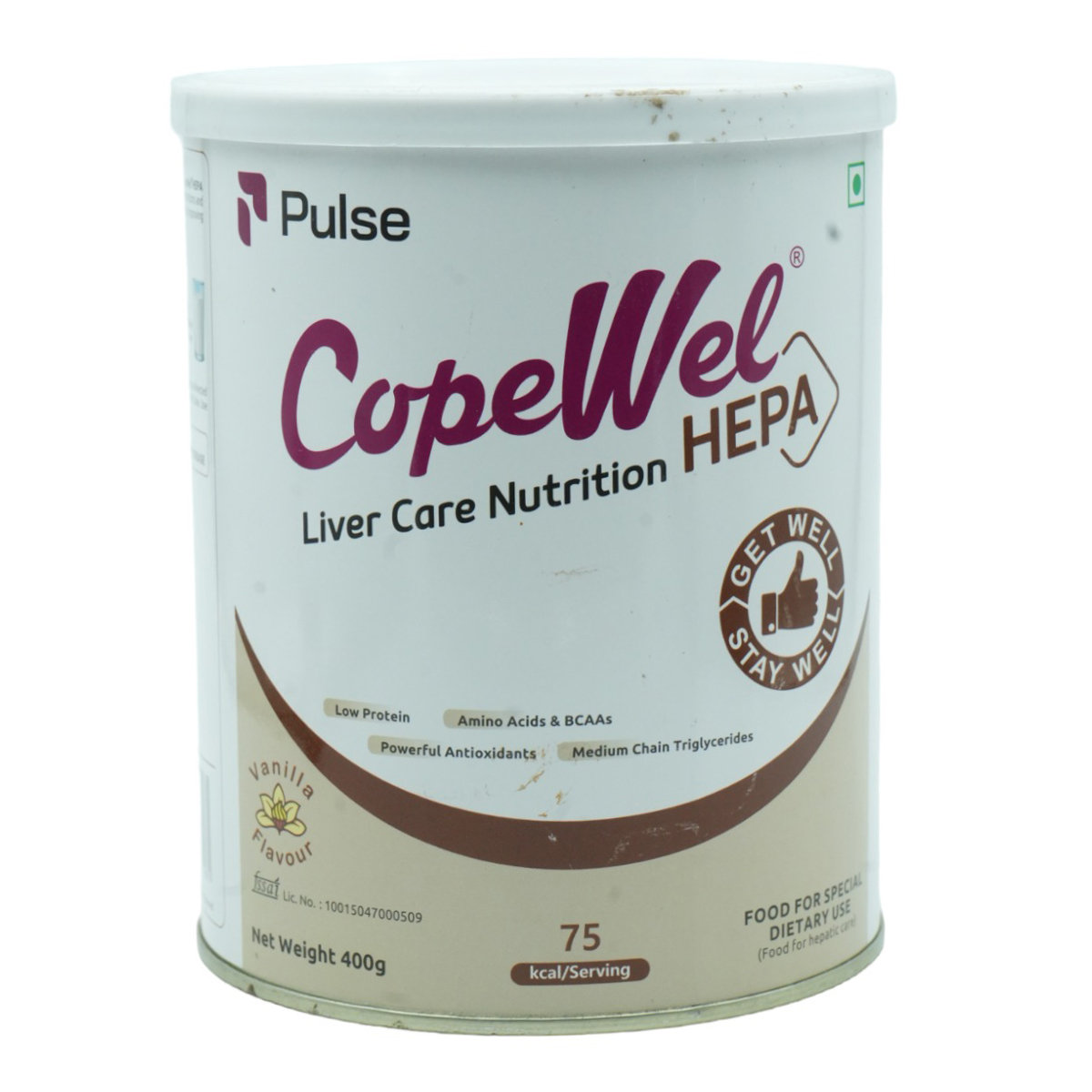 Copewel Hepa Vanilla Powder 400 gm, Pack of 1 Copewel Hepa Vanilla Powder 400 gm, Pack of 1