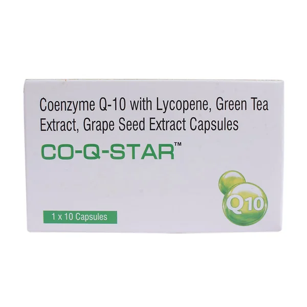 CO-Q-Star Capsule 10's, Pack of 10 CapsuleS