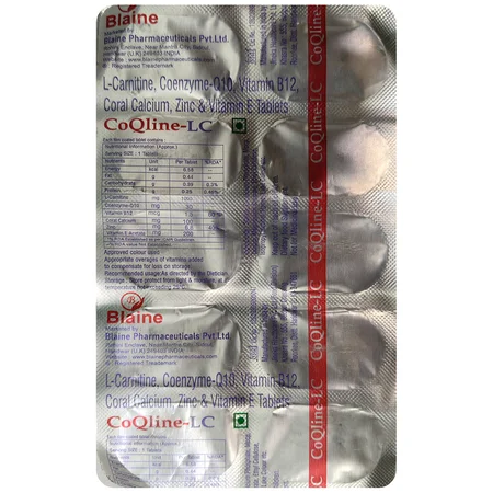 Coqline-LC Tablet 10's