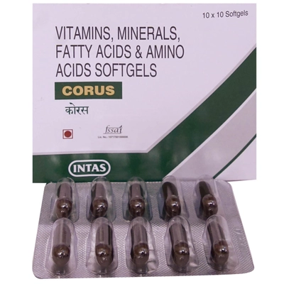 Corus Capsule 10's, Pack of 10 CAPSULES