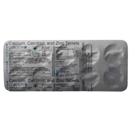 Corcium C Tablet 10's