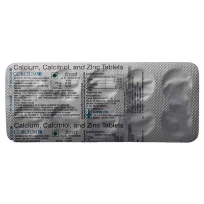 Corcium C Tablet 10's, Pack of 10 TABLETS