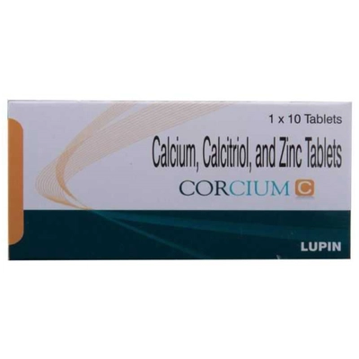 Corcium C Tablet 10's, Pack of 10 TABLETS