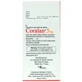 Coralan 5 mg Tablet 14's, Pack of 14 TABLETS