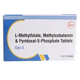 Cor 3 Tablet 15's, Pack of 15 TABLETS