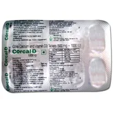 Corcal D 1000IU Tablet 10's, Pack of 10 TABLETS