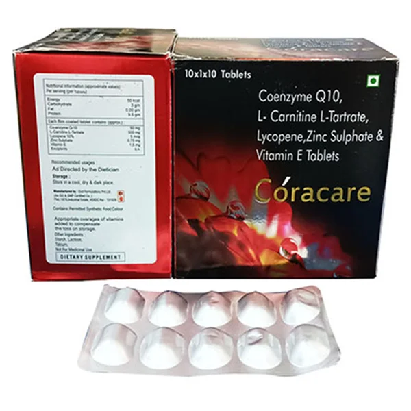 Coracare Tablet 10's