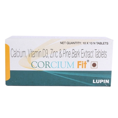 Corcium Fit Tablet 10's, Pack of 10 TABLETS