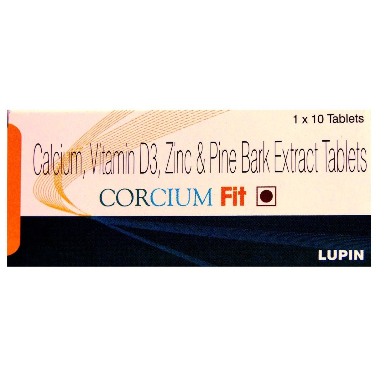 Corcium Fit Tablet 10's, Pack of 10 Corcium Fit Tablet 10's, Pack of 10
