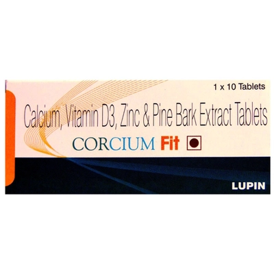 Corcium Fit Tablet 10's, Pack of 10 TABLETS