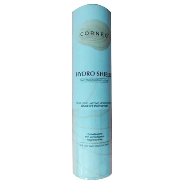 Corneo Hydro Shield Daily Moisturizing Lotion 180 ml | Long Lasting Moisturization Upto 72Hrs | For Dry &amp; Sensitive Skin, Pack of 1