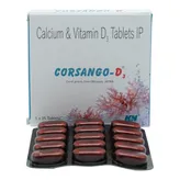Corsango-D3 Tablet 15's, Pack of 15 TABLETS
