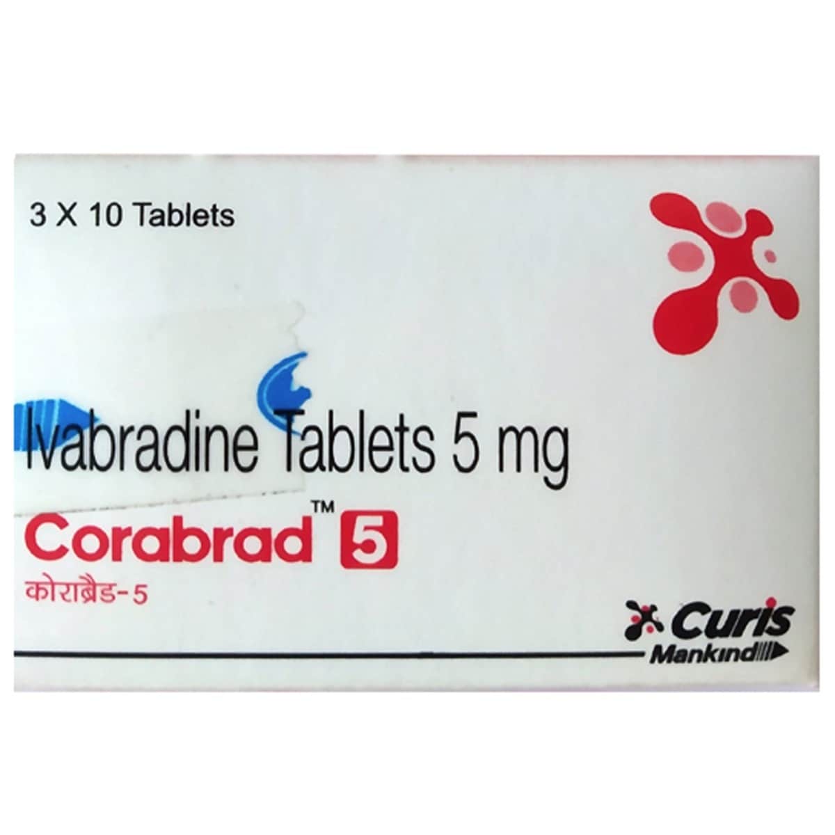Corabrad 5 Tablet 10's, Pack of 10 TABLETS Corabrad 5 Tablet 10's, Pack of 10 TABLETS
