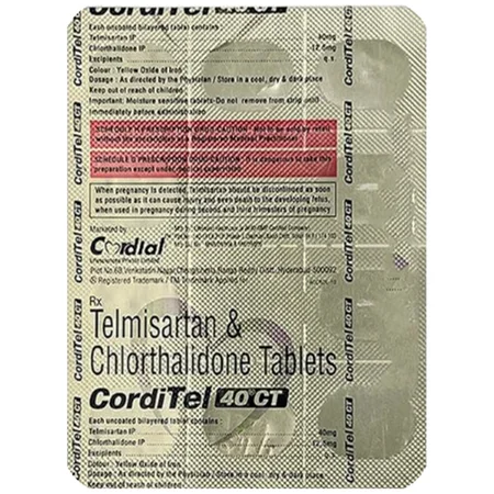 Corditel 40 CT Tablet 15's