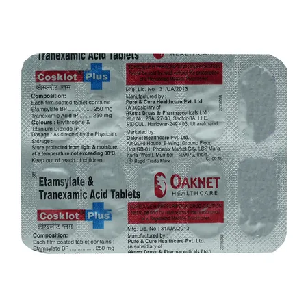 Cosklot Plus Tablet 10's