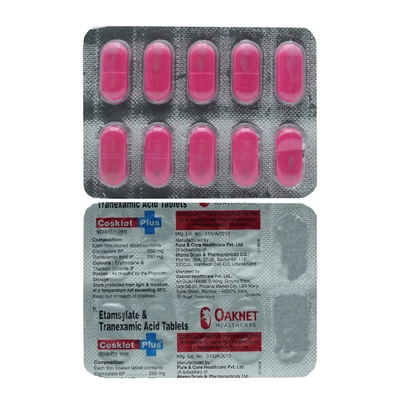 Cosklot Plus Tablet 10's, Pack of 10 TabletS