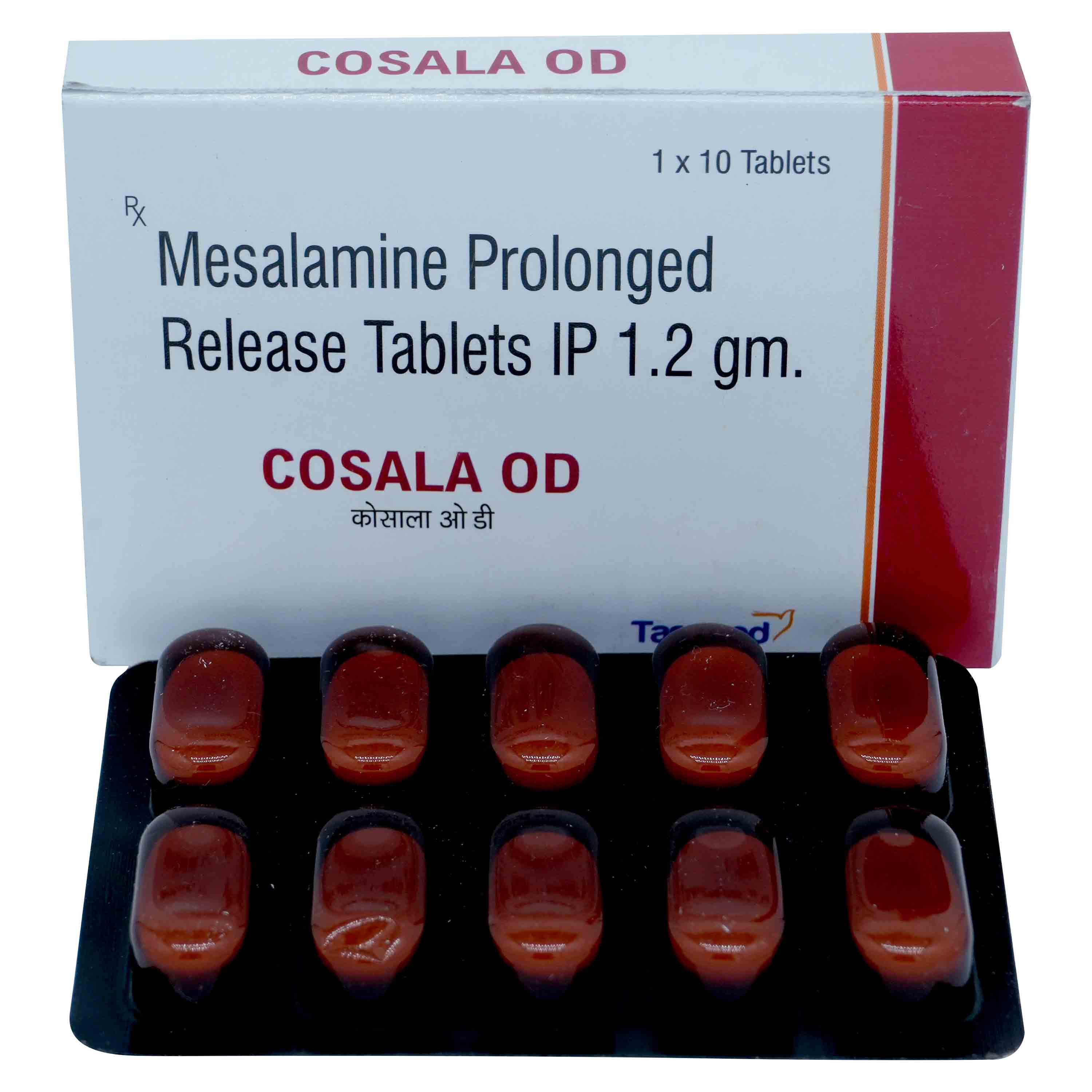 Cosala OD Tablet 10's, Pack of 10 TABLETS Cosala OD Tablet 10's, Pack of 10 TABLETS