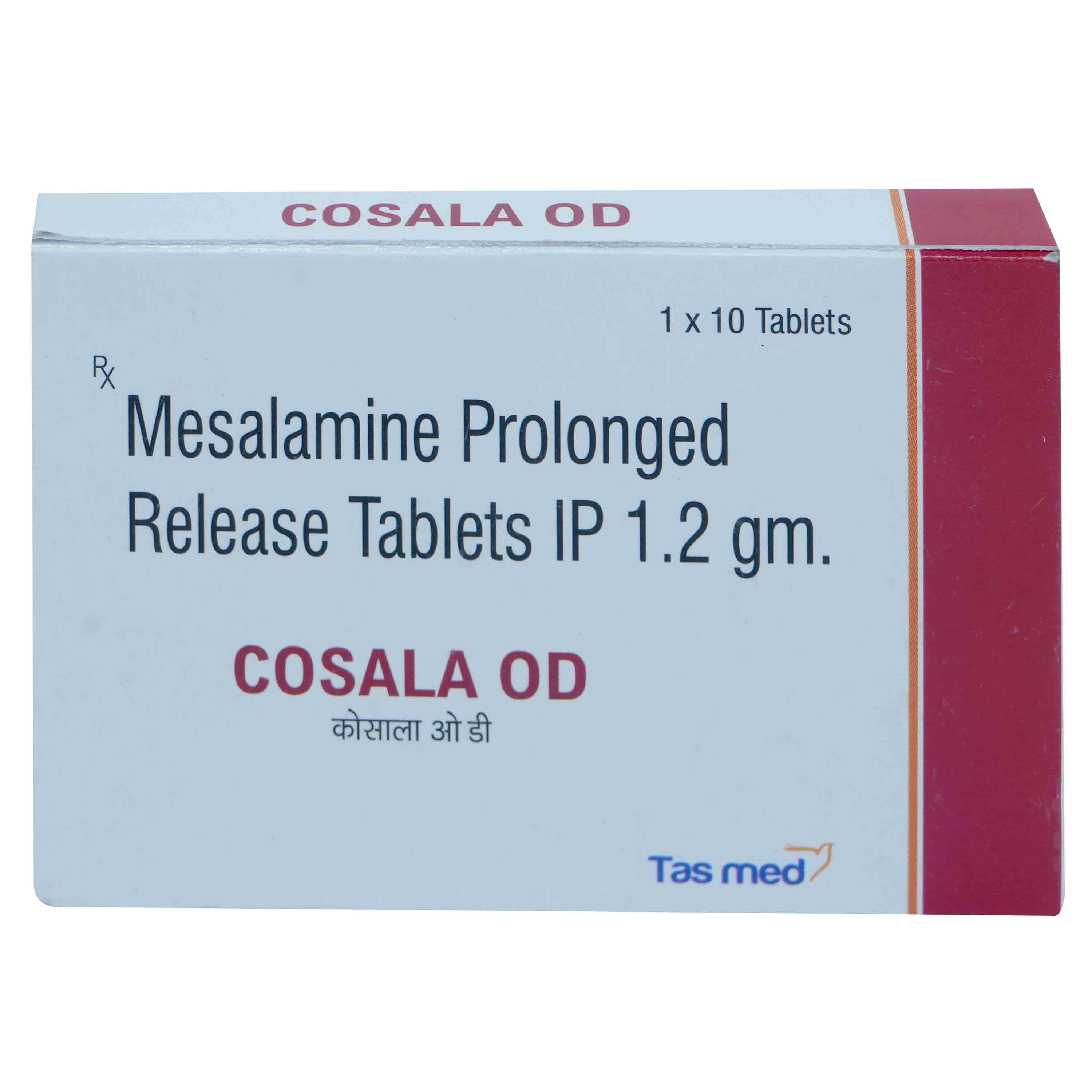 Cosala OD Tablet 10's, Pack of 10 TABLETS Cosala OD Tablet 10's, Pack of 10 TABLETS