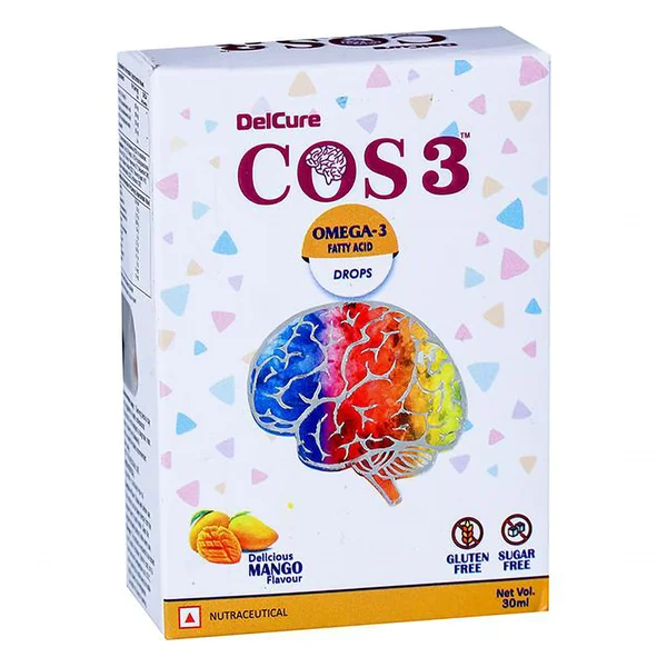 COS3 Sugar Free Mango Oral Drop 30 ml