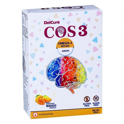 COS3 Sugar Free Mango Oral Drop 30 ml, Pack of 1 Oral Drops