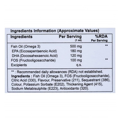 COS3 Sugar Free Mango Oral Drop 30 ml, Pack of 1 Oral Drops