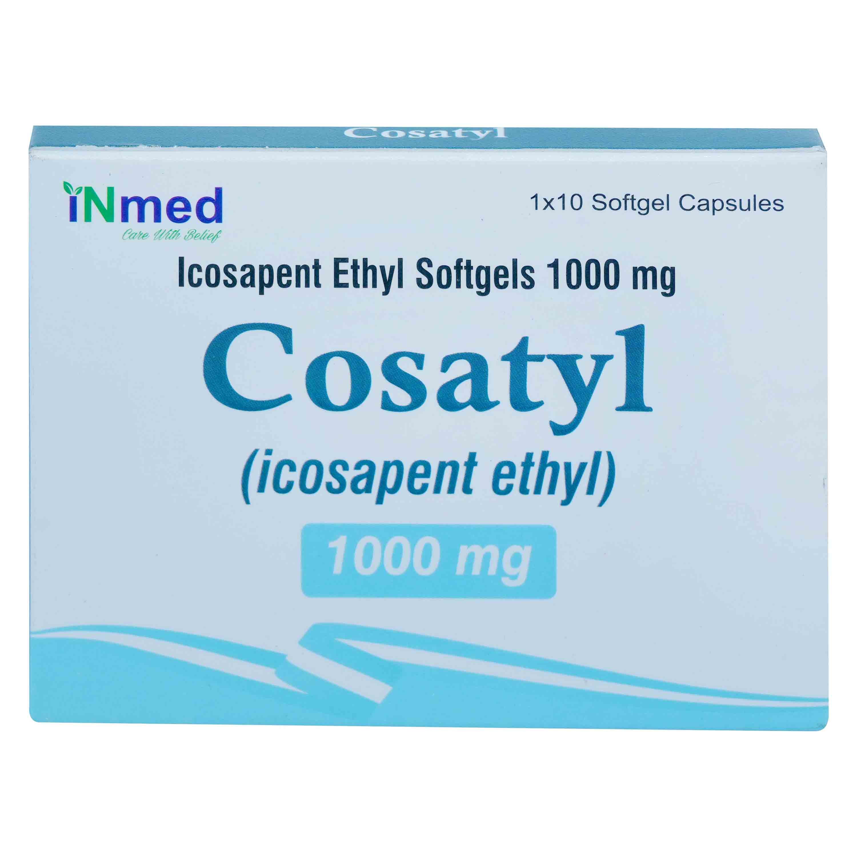 Cosatyl 1000 mg Softgel Capsule 10's, Pack of 10 Cosatyl 1000 mg Softgel Capsule 10's, Pack of 10