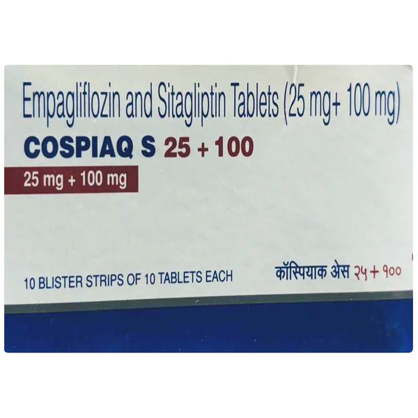 Cospiaq S 25+100 Tablet 10's