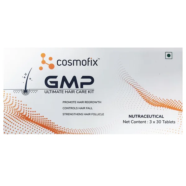 Cosmofix Gmp Ultimate Hair Care Kit, 90 Tablets (3x30 Tablets)