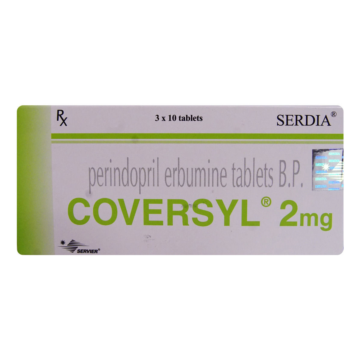 Buy Coversyl 2 mg Tablet 10's Online