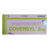 Coversyl 2 mg Tablet 10's, Pack of 10 TABLETS