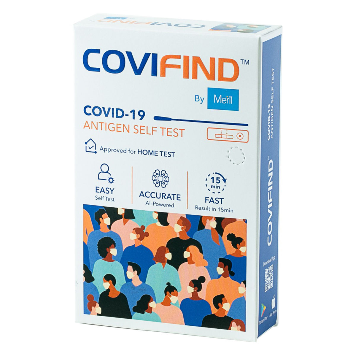 Buy COVIFIND Covid-19 Antigen Self Test Kit, 1 Count Online