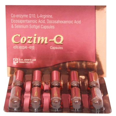 Cozim-Q Capsule 10's, Pack of 10 CapsuleS