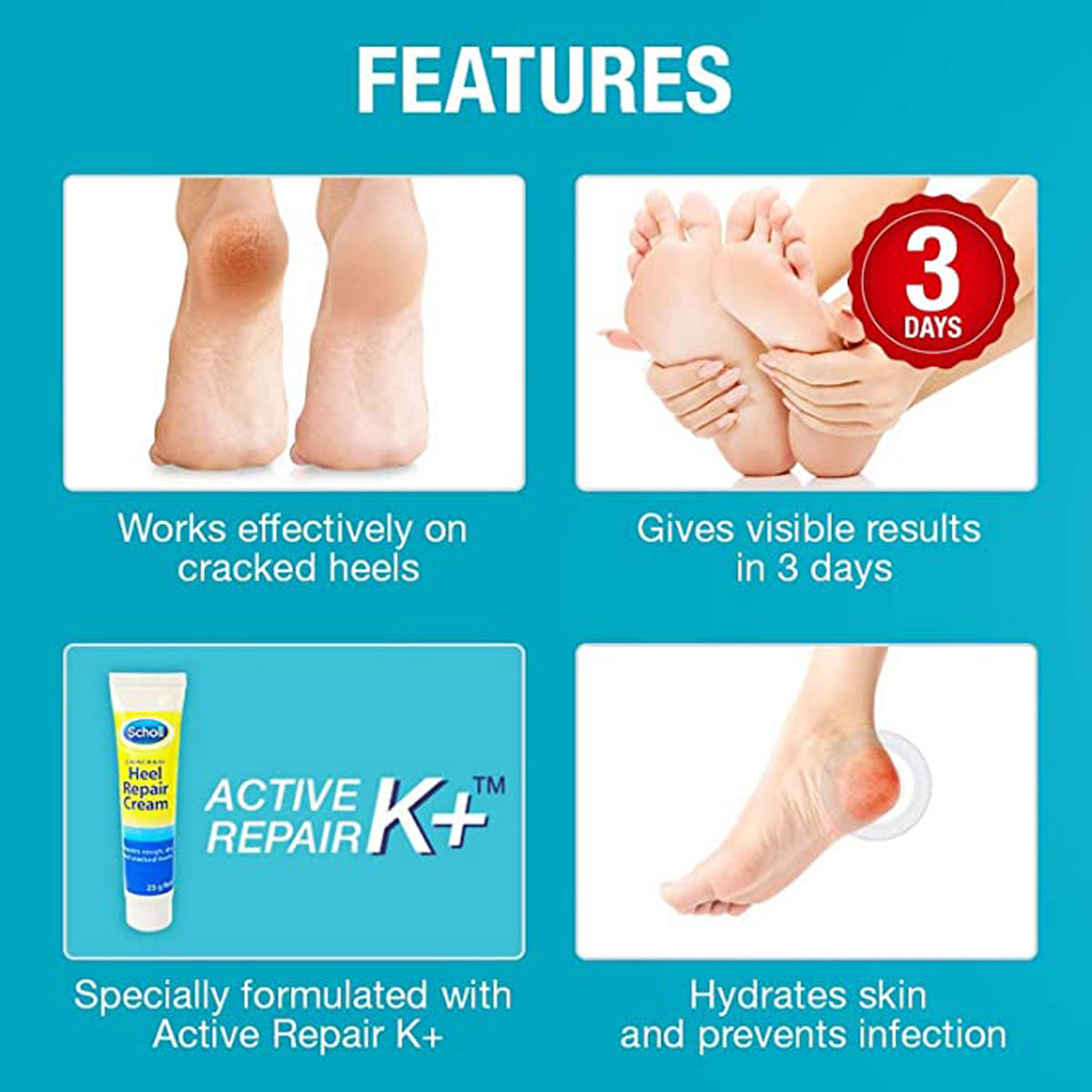 Cracked Heel Cream, 25 gm, Pack of 1 Cracked Heel Cream, 25 gm, Pack of 1