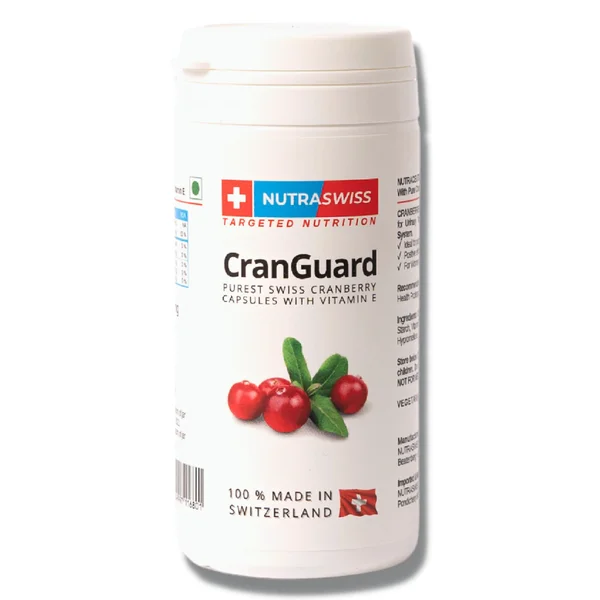 Nutraswiss CranGuard, 60 Capsules, Pack of 1