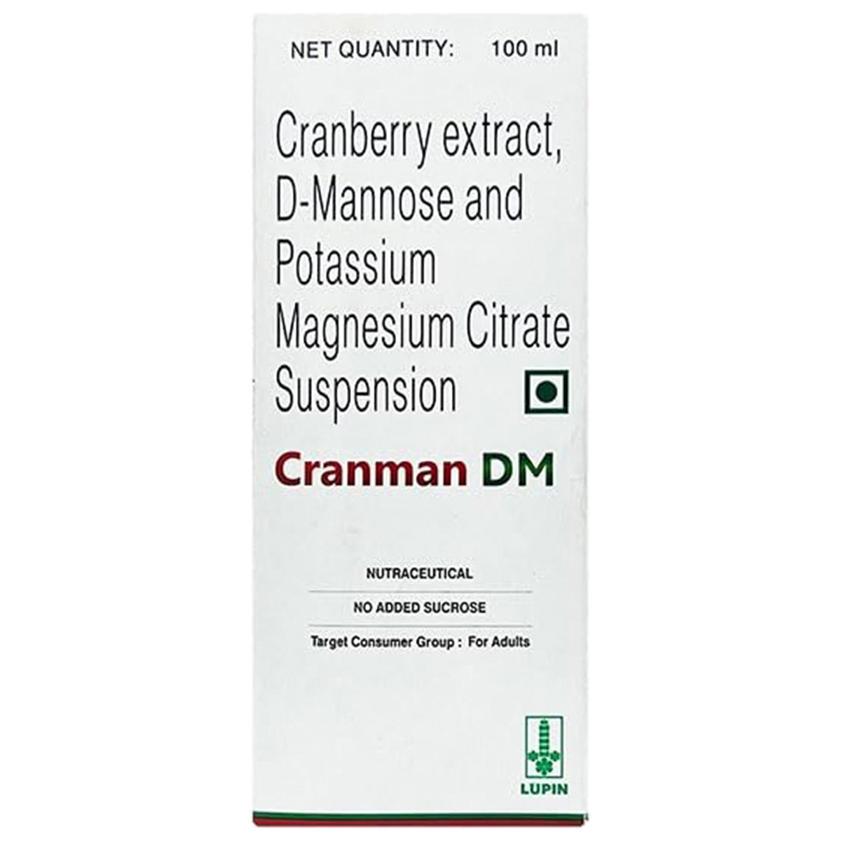 Cranman DM Sugar Free Suspension 100 ml Cranman DM Sugar Free Suspension 100 ml