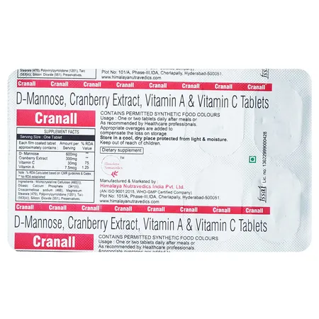 Cranall Tablet 10's