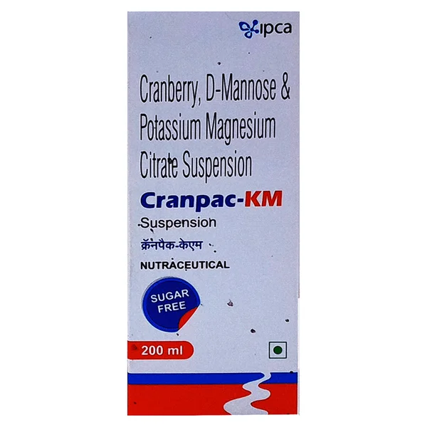Cranpac-KM Sugar Free Suspension 200 ml, Pack of 1