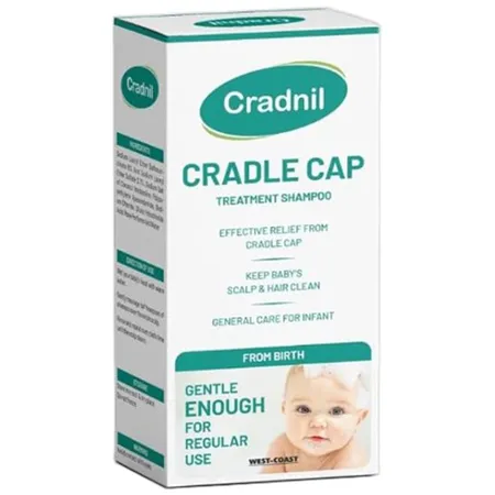 Cradnil Infants Cradle Cap Treatment Shampoo 100 ml