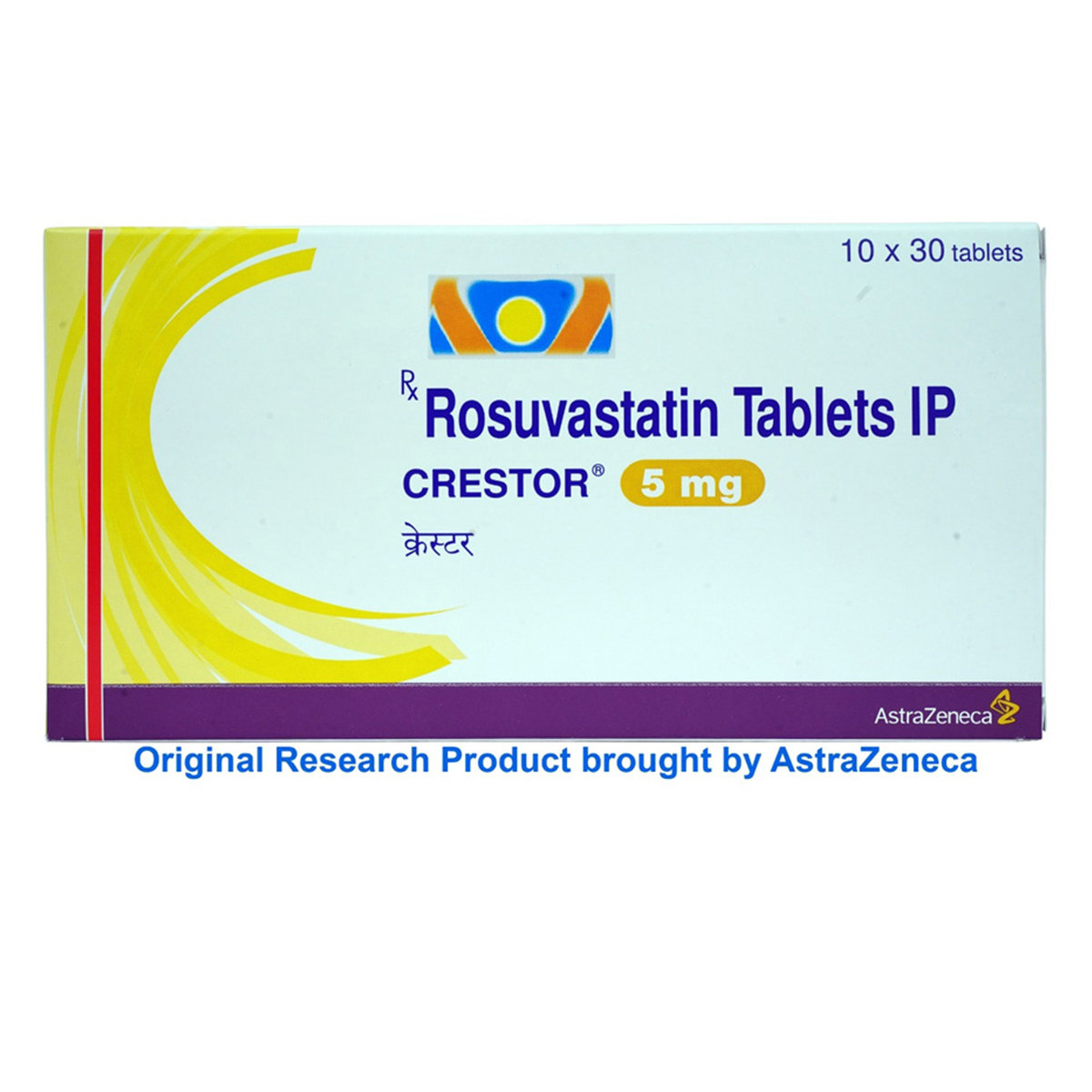 Crestor 5 mg Tablet 30's, Pack of 30 TABLETS Crestor 5 mg Tablet 30's, Pack of 30 TABLETS