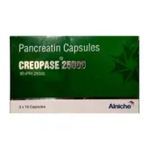 Creopase 25000 mg Capsule 10's, Pack of 10 CAPSULES