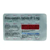 Crevast 5 mg Tablet 15's, Pack of 15 TabletS