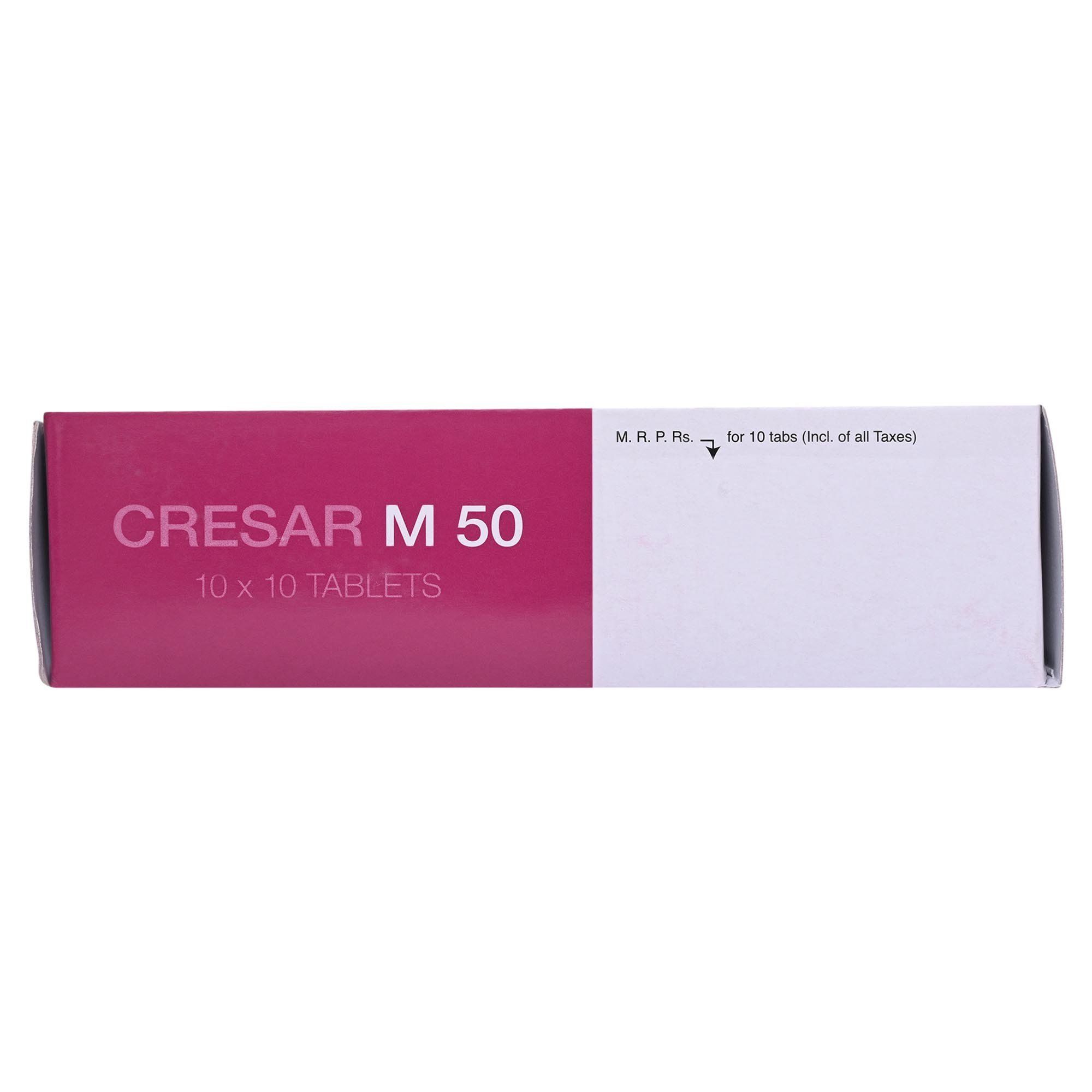 Cresar M 50 Tablet 10's, Pack of 10 TabletS Cresar M 50 Tablet 10's, Pack of 10 TabletS