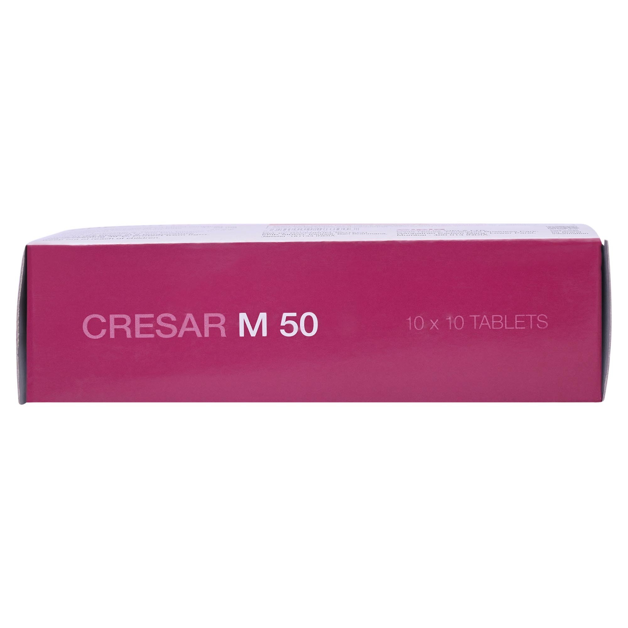 Cresar M 50 Tablet 10's, Pack of 10 TabletS Cresar M 50 Tablet 10's, Pack of 10 TabletS