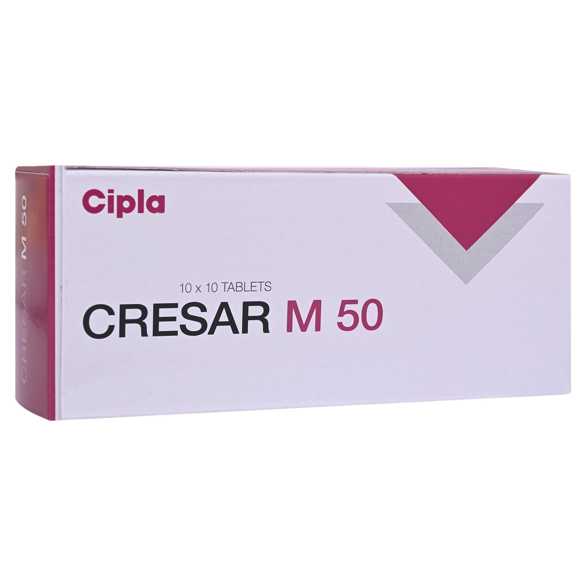 Cresar M 50 Tablet 10's, Pack of 10 TabletS Cresar M 50 Tablet 10's, Pack of 10 TabletS