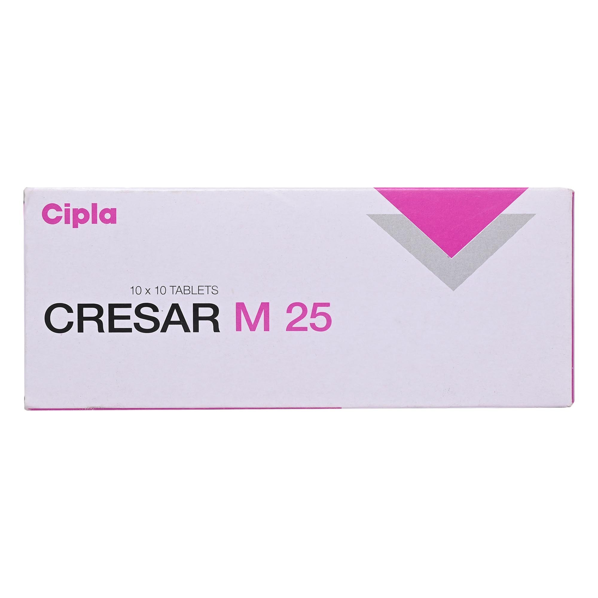 Cresar M 25 Tablet 10's, Pack of 10 TabletS Cresar M 25 Tablet 10's, Pack of 10 TabletS