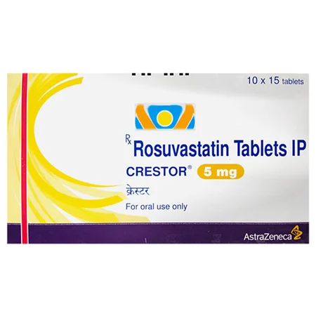 Crestor 5 mg Tablet 15's
