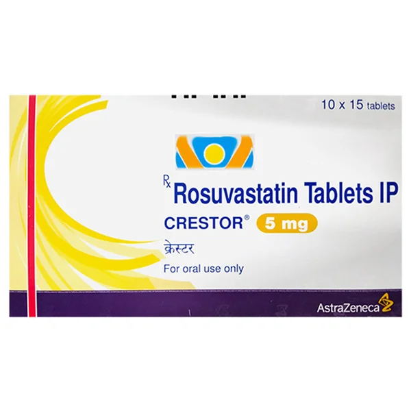 Crestor 5 mg Tablet 15's