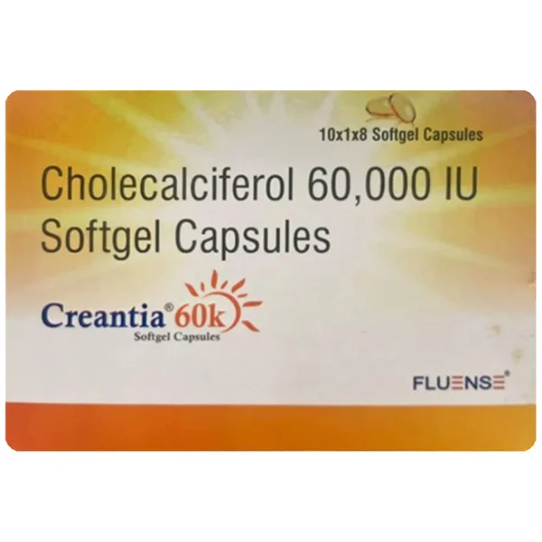 Creantia 60K Softgel Capsule 8's