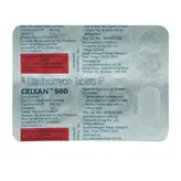 Crixan 500 Tablet 10's, Pack of 10 TABLETS