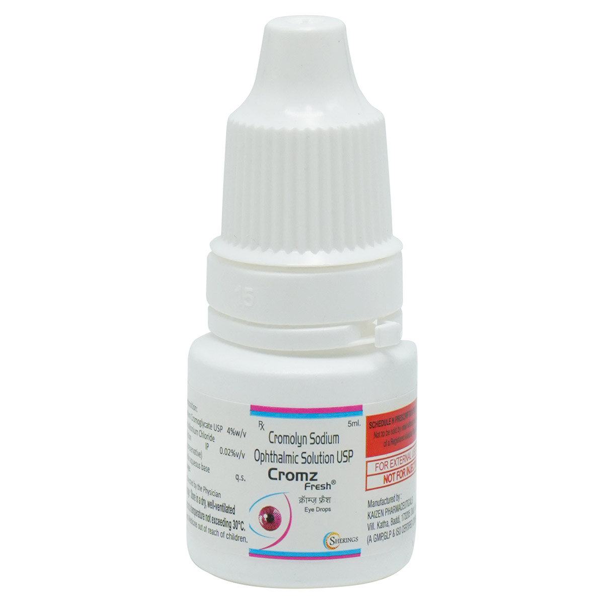 Cromz Fresh Eye Drops 5 ml, Pack of 1 Eye Drops Cromz Fresh Eye Drops 5 ml, Pack of 1 Eye Drops